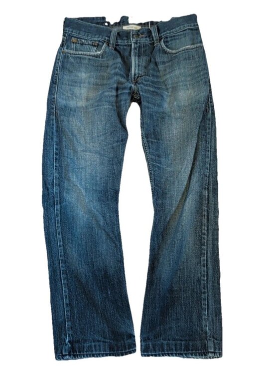 Levi's Other - Levis 514 Jeans Mens W34 L28 Straight Leg Regular Fit Medium Wash Denim
